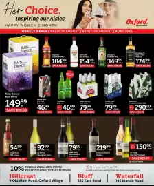 Oxford Freshmarket catalogue week 34 Page 16: Smirnoff 1818 Vodka €154,99, Klipdrift Export Brandy €184,99