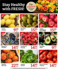 Oxford Freshmarket catalogue week 34 Page 5: Packham Pears €15,99, Lemon Prepack €9,99