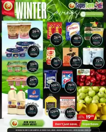 Super Save catalogue Page 1: Surf hand wash €79,99, Royal Rice €109,99