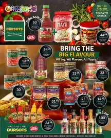 Super Save catalogue Page 47: Dursots tomato & onion mix €13,99, As Good chakalaka €14,99