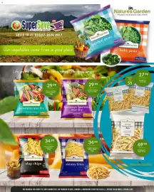 Super Save catalogue Page 49: Natures Garden hawaiian stir fry €29,99, Natures Garden slap chips €34,99