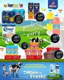 Super Save catalogue Page 51: Clover Creamel €39,99, Clover Tropika Orange €29,99