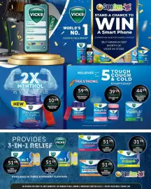 Super Save catalogue Page 54: Vicks VapoLozenges €31,99, Vicks VapoLozenges Orange €51,99