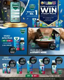 Super Save catalogue Page 55: Vicks Acta Plus Xtra Strong Wet & Dry Cough Syrup €109,99