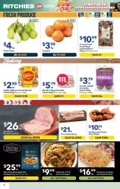 Ritchies catalogue Page 4: Tangelos €3,50, Marcel's Happy Pancakes €5,79