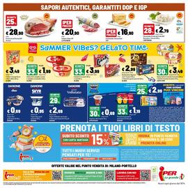 Volantino Iper La Grande Pagina 42: Prosciutto di Parma DOP €28,90, Bomboniera Magnum €2,99