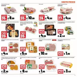 Volantino Iper La Grande Pagina 11: Cotoletta classica Amadori €5,59, Mini filetto di pollo marinato con rosmarino €4,69