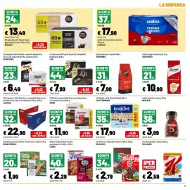 Volantino Iper La Grande Pagina 23: Cialde compostabili Espresso Napoletano o macinato fresco Kimbo €11,90