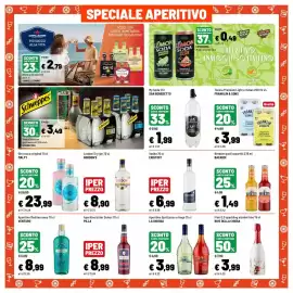 Volantino Iper La Grande Pagina 32: Vodka Eristoff €6,99, My Soda San Benedetto €1,99