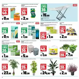 Volantino Iper La Grande Pagina 38: Pattumiera a pedale Mazzei €5,99, Guanti monouso in nitrile o lattice €1,99