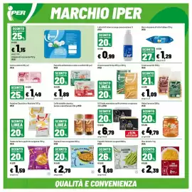 Volantino Iper La Grande Pagina 9: Caffè solubile classico Iper, Fagiolini finissimi Iper €1,69