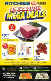 Ritchies catalogue week 34 Page 1: Ritchies Smallgoods €11,00, Strawberries 250g Punnet €2,99