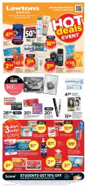 Lawtons Drugs flyer week 34 Page 1