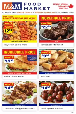 M & M Food Market flyer