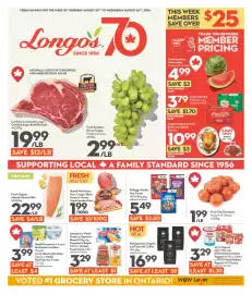 Longo's flyer week 34 Page 1