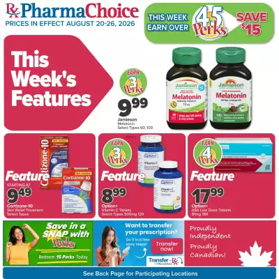 PharmaChoice flyer (valid until 26-08)