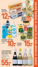 REMA 1000 tilbudsavis Side 3: Humlum tarteletter €12,00, One Edge, State eller Powerade €10,00