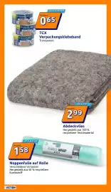 Action Flugblatt woche 34 Seite 8: TCX Verpackungsklebeband €0,65, Noppenfolie auf Rolle €1,58