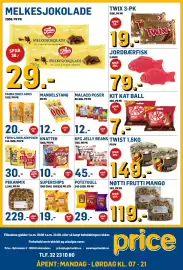 Price Lagerbutikk kundeavis Side 3: Twix €19,00, Kfc jelly beans €45,00