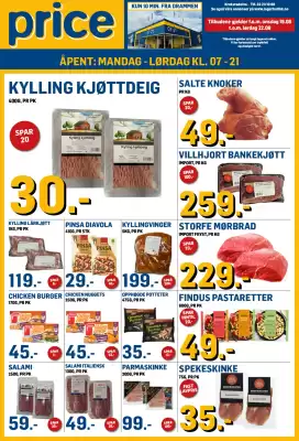 Price Lagerbutikk (gyldig til 22-08)