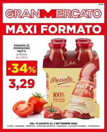 Volantino Gran mercato Pagina 1: Passata di pomodoro Mutti €3,29