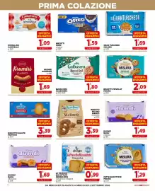 Volantino Gran mercato Pagina 12: Le fresche biscottate grissin bon classiche €0,99, Biscotti Mulino Bianco molinetti €3,39