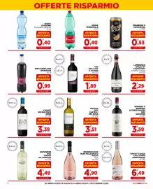Volantino Gran mercato Pagina 16: Barbera o Bonarda Oltrepò Pavese DOC San Zeno €3,59, Prosecco rosé Valdo €4,90