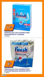 Catalogue Action semaine 34 page 12: Finish Tablettes pour lave-vaisselle Powerball All-in-1 Essential €11,99