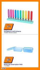 Catalogue Action semaine 34 page 14: Craft Universe Surligneurs €1,49, Tefal Boîtes de conservation €4,88