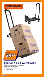 Catalogue Action semaine 34 page 16: Werckmann Chariot 2-en-1 €24,77