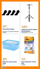 Catalogue Action semaine 34 page 20: Tefal Boîte de conservation €3,88, BIC Cristal Soft €1,34