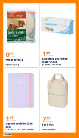 Catalogue Action semaine 34 page 23: BUENA COMIDA Tortilla Wraps €0,99, Waterwipes Lingettes pour bébé €1,49