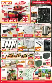 Catalogue Norma semaine 35 page 2: Ménagère 16 pièces €7,99, CASA ROYALE Torchons de cuisine €7,99