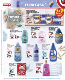 Volantino Coop Pagina 14: Ammorbidente Felce Azzurra €1,97, Detersivo per indumenti delicati Perlana €4,29
