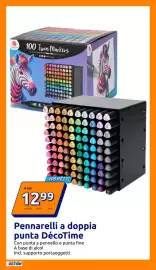 Volantino Action settimana 34 Pagina 27: Pennarelli a doppia punta DécoTime €12,99