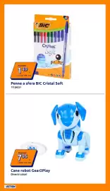 Volantino Action settimana 34 Pagina 31: Penne a sfera BIC Cristal Soft €1,49, Cane robot Gear2Play €7,95