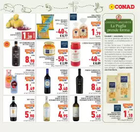 Volantino Conad Pagina 17: Cavatelli, Orecchiette Martimucci €0,77, Notte Rossa €4,95