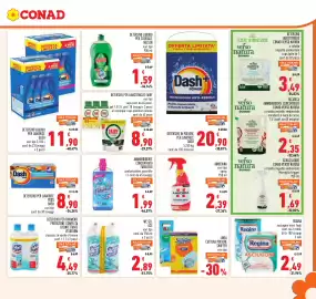 Volantino Conad Pagina 23: Ace wc gel €2,89, Detersivo per lavastoviglie Fairy €8,90