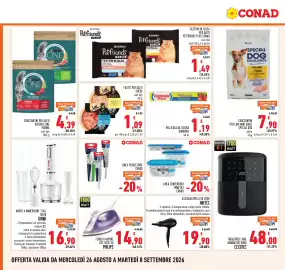 Volantino Conad Pagina 24: Contenitori ermetici Conad, Asciugacapelli S6 2000 Imetec €19,90