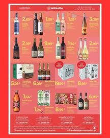 Folheto Miranda Supermercados Página 8: Porta da ravessa vinho €1,74, Martini aperi. + copo €8,99