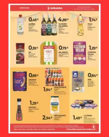Folheto Miranda Supermercados Página 3: Dom Duarte molhos €1,94, Milaneza cotovelos gr gobbetti rigati €0,79