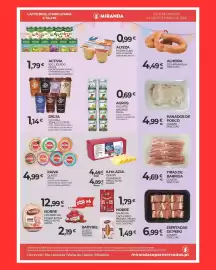 Folheto Miranda Supermercados Página 4: Tiras de barriga covete €4,69, Panados de porco covete €4,99