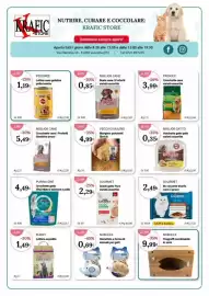 Volantino Re Mercato Lucrezia settimana 34 Pagina 1: Purina One Crocchette gatto Vital Mature salmone o pollo €4,49