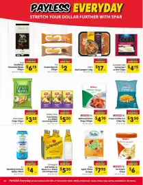 Spar catalogue week 34 Page 10: Grain Waves Chips €3,55, Schweppes Soft Drinks or Mixers €5,50