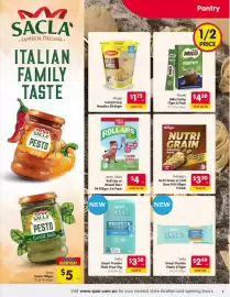 Spar catalogue week 34 Page 7: Kellogg's Nutri Grain Bars €3,50, Uncle Tobys Roll Ups €4,00