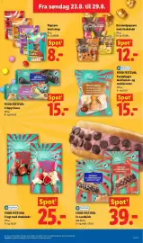 Lidl tilbudsavis uge 35 Side 15: Dybfrost Pancakes with banana and hazelnut cream filling €15,00