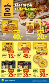 Lidl tilbudsavis uge 35 Side 16: Dybfrost Latin American Style Empanadas €35,00, Latin American Style Tørrede bønner €25,00