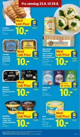 Lidl tilbudsavis uge 35 Side 3: Naturli' økologisk smørbar eller blok €10,00