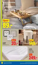 Lidl tilbudsavis uge 35 Side 34: Livarno Taburet €149,00, Livarno Vækkeur €20,00
