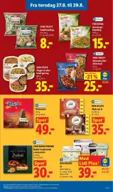 Lidl tilbudsavis uge 35 Side 39: Dybfrost Chef Select Pølsemix eller biksemad €25,00